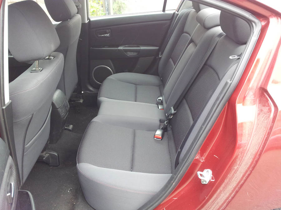 Mazda 3 Takara seat-passenger-side-rear